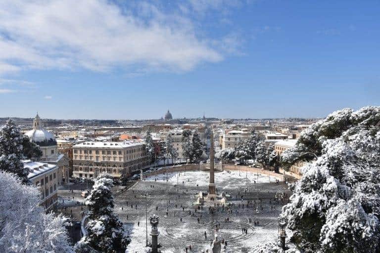 רומא בחורף