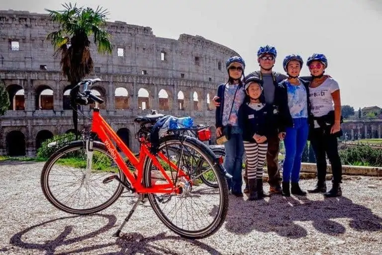סיור ברומא עם אופניים