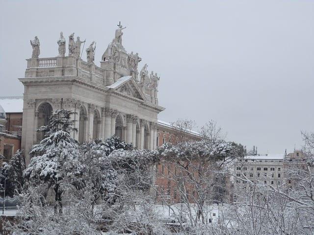 רומא בחורף