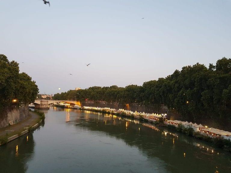 נהר הטיבר ברומא