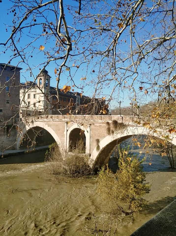 נהר הטיבר ברומא
