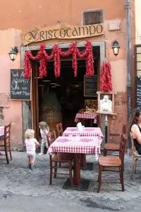 מסעדה מקומית ברומא