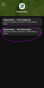 בדיקת קורונה ברומא