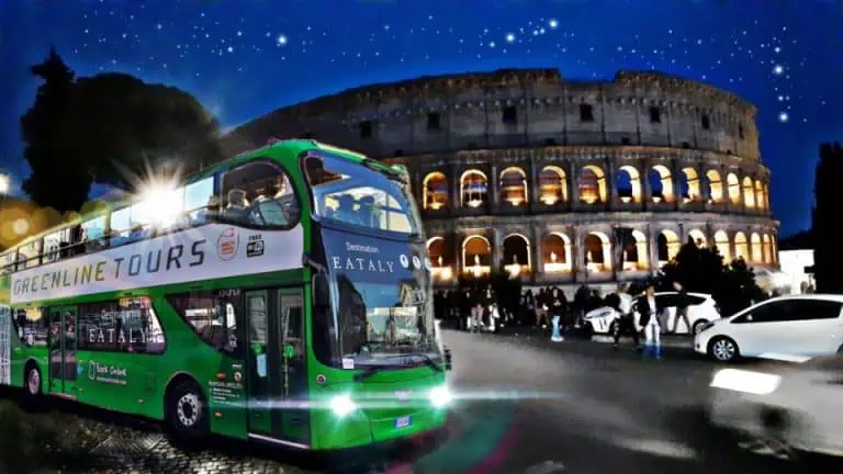 Rome: Nighttime Tour of the Eternal City by Open-Top Bus