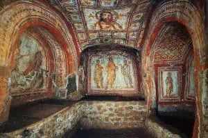 Rome: Catacombs of Domitilla Entry Ticket & Guided Tour