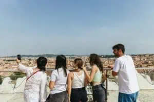 from get your guide: Rome: Panoramic Glass Elevator