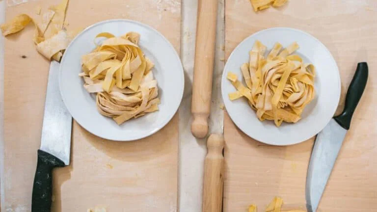 Fettuccine Making from Scratch