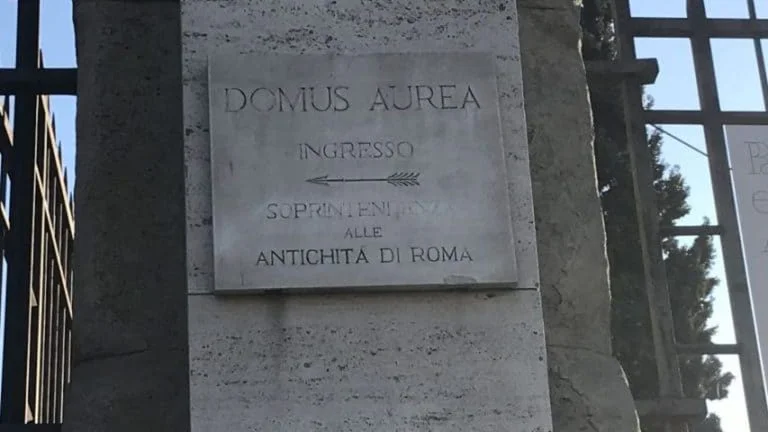 ארמון הזהב Domus Aurea ברומא - שרידי הארמון של הקיסר נירון